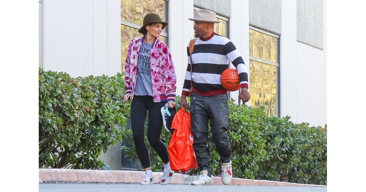 Jamie Foxx and Katie Holmes on Valentine's Day 2018 ...