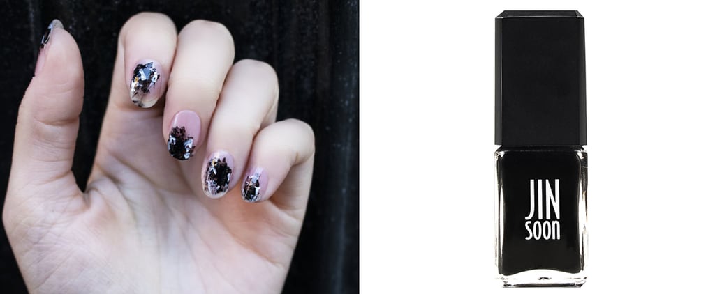 How to Create Cobweb Nail Art