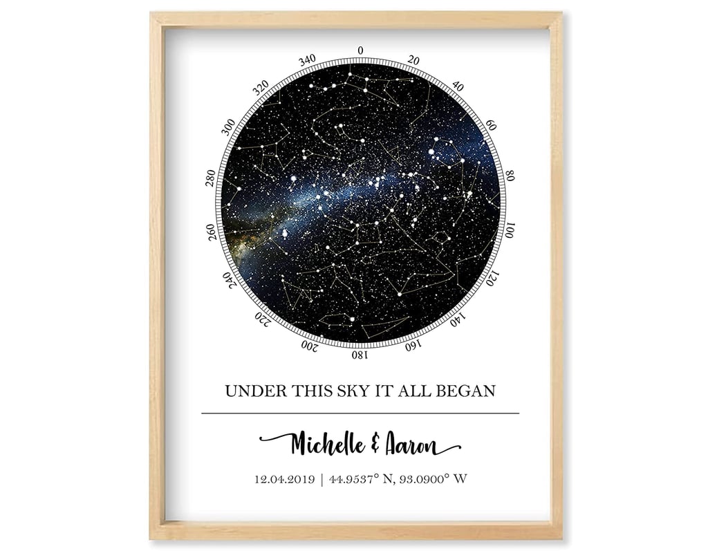 For the Bride and Groom: Custom Star Map