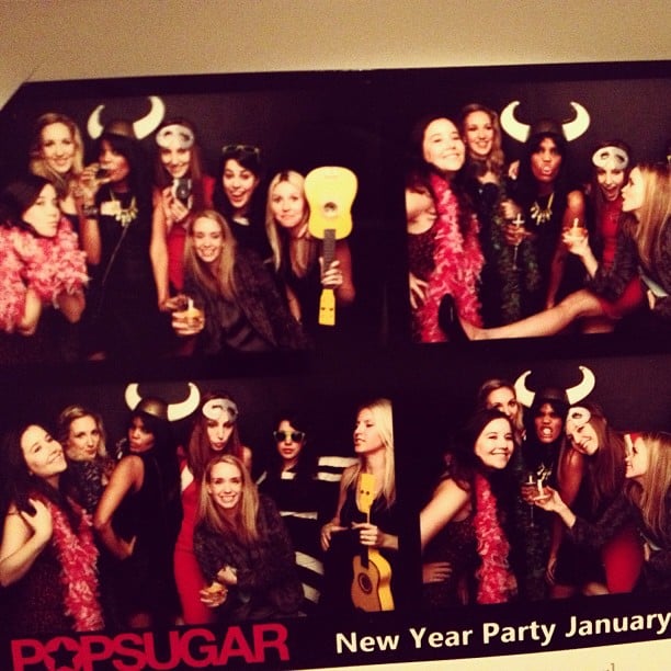 Getting Our Pose On At The Popsugar Party Popsugar Love And Sex