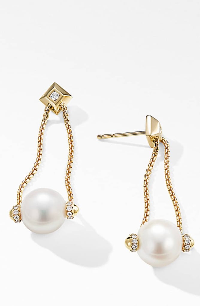 David Yurman Solari Pearl Drop Earrings