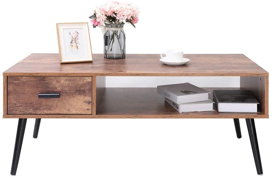 IWELL Mid-Century Coffee Table