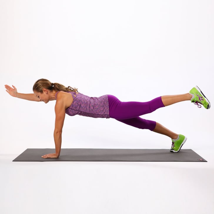 Alternate plank sales exercise