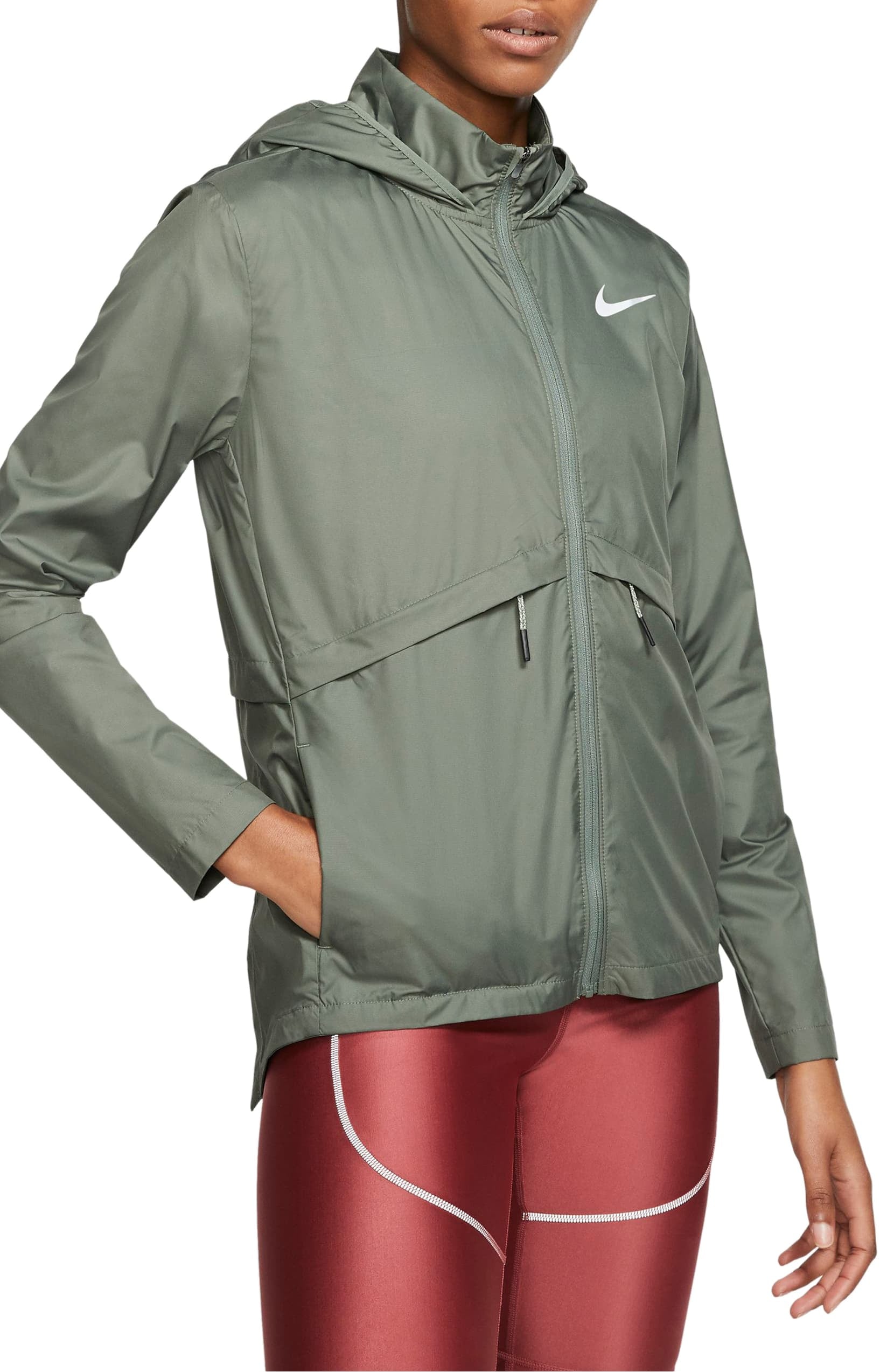 nike hooded rain jacket