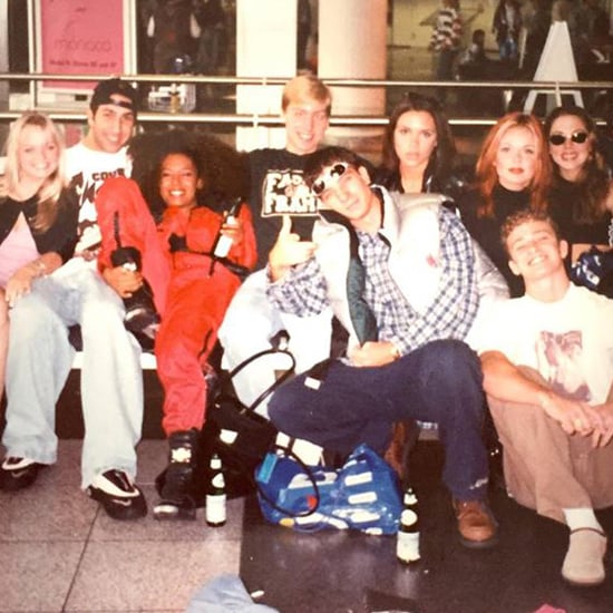 Lance Bass's *NSYNC and Spice Girls Throwback Picture