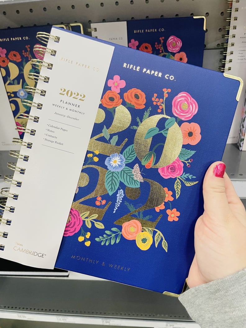 Keep Your Days Organized: Rifle Paper Co. For Cambridge 2022 Weekly/Monthly Planner