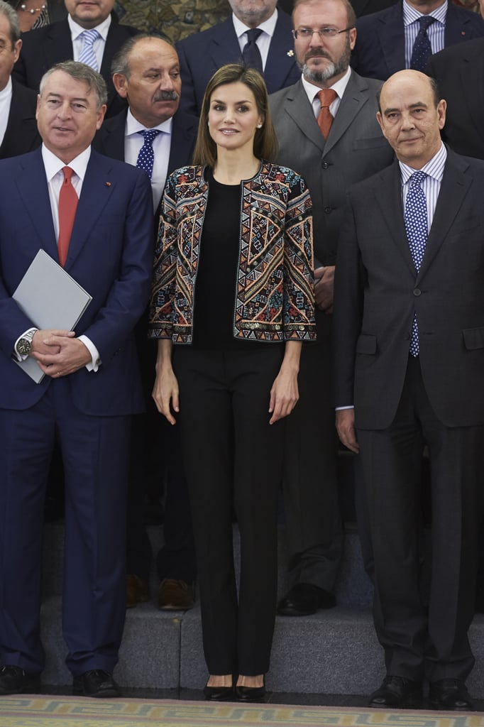 Queen Letizia's Statement Jackets