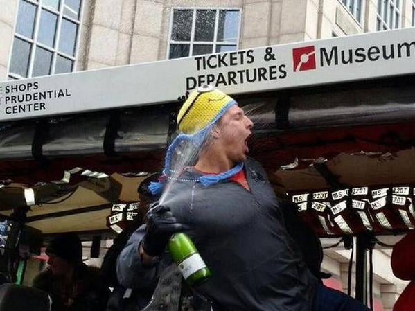 Rob Gronkowski Patriots Super Bowl Parade Pictures 2015