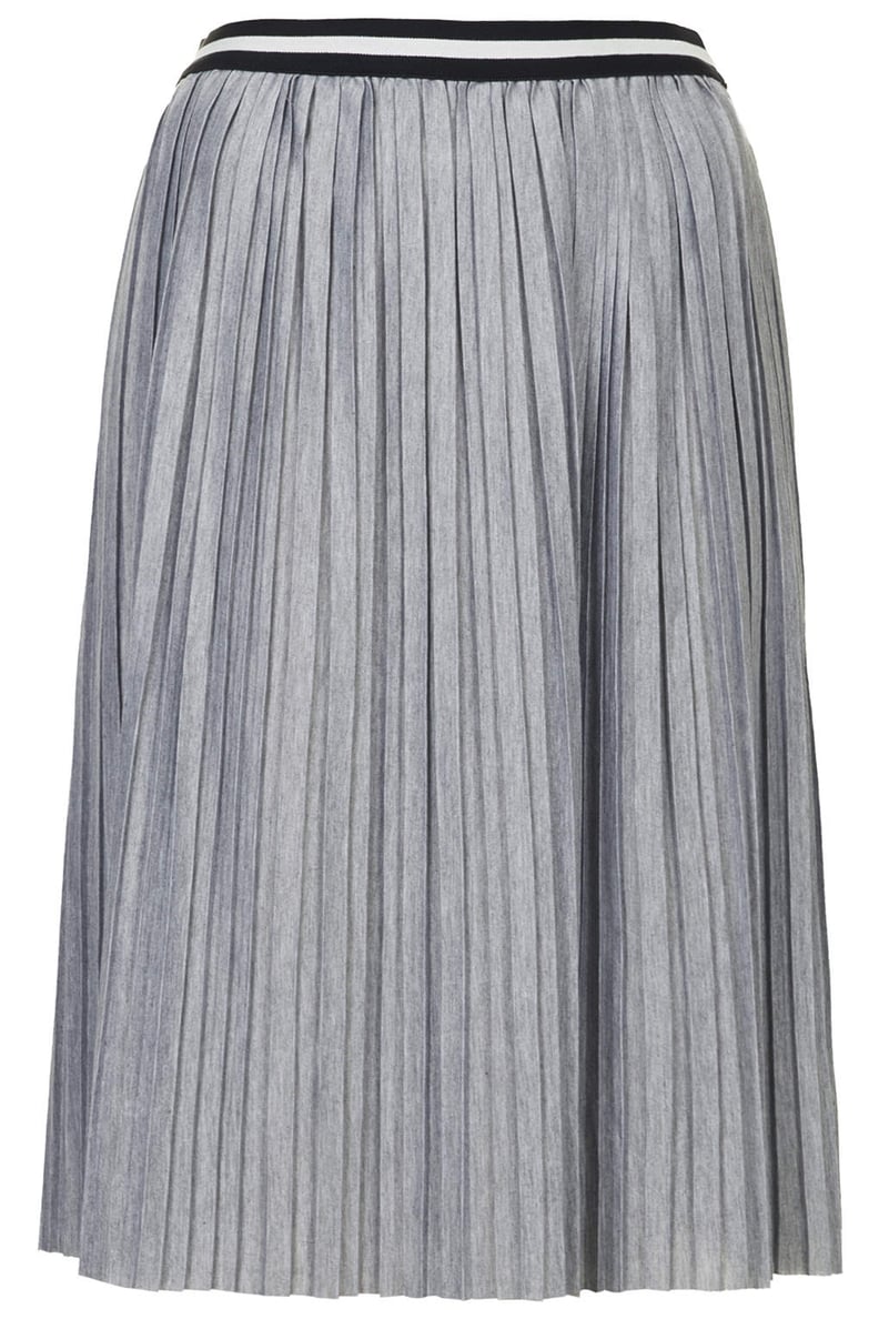 Topshop Pleated Skirt