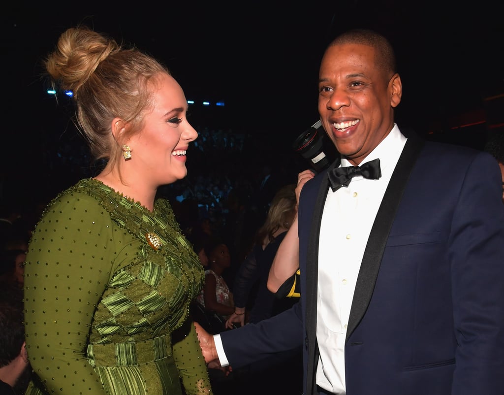 Adele at the 2017 Grammys