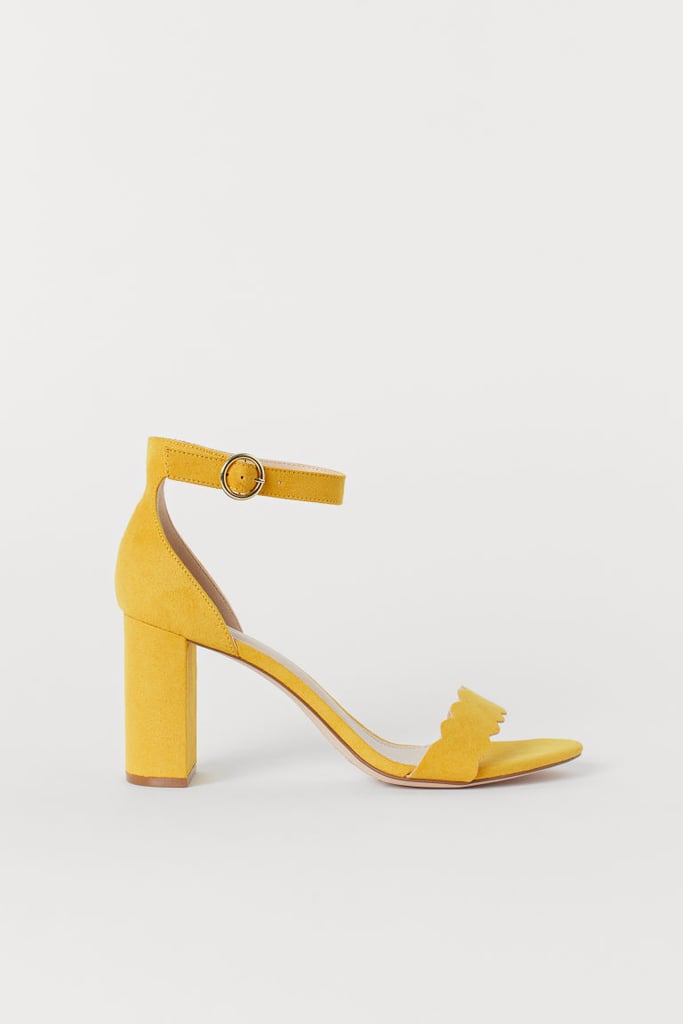 H&M Block-Heeled Sandals