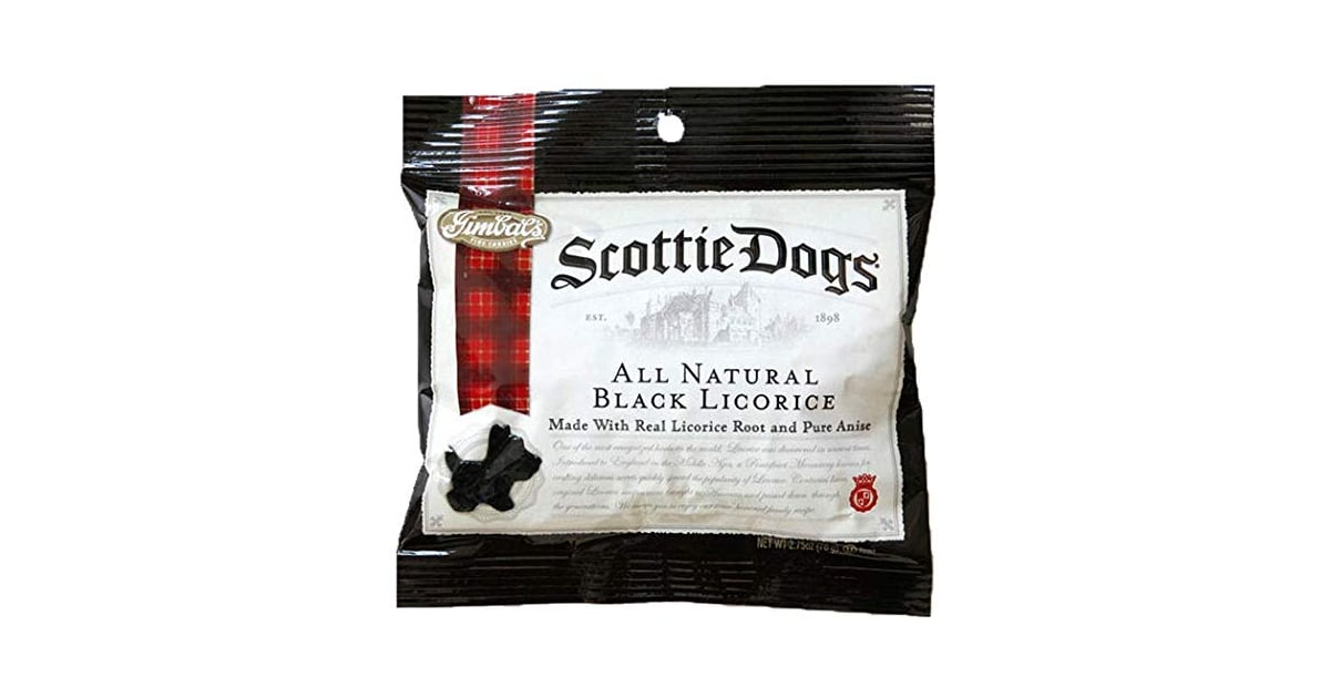 Gimbal's Scottie Dogs Black Licorice NutFree Candy POPSUGAR Food