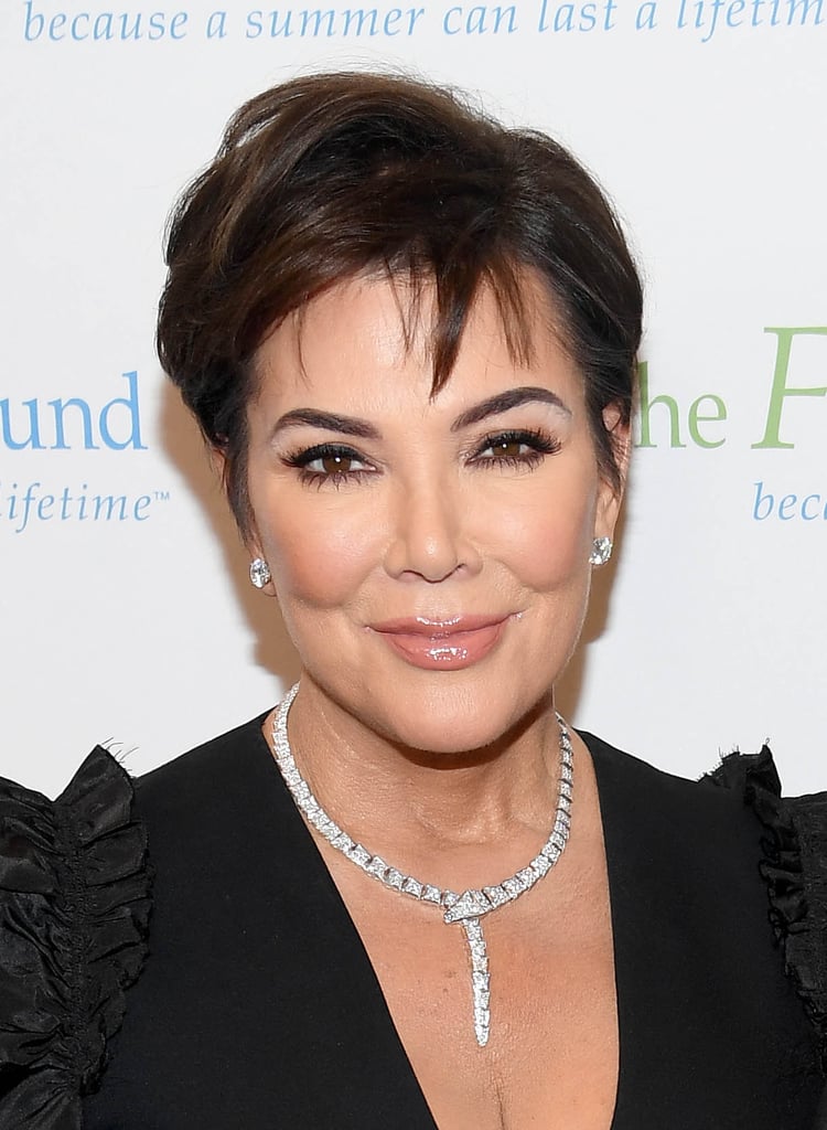 Kris Jenner With a Pixie Cut