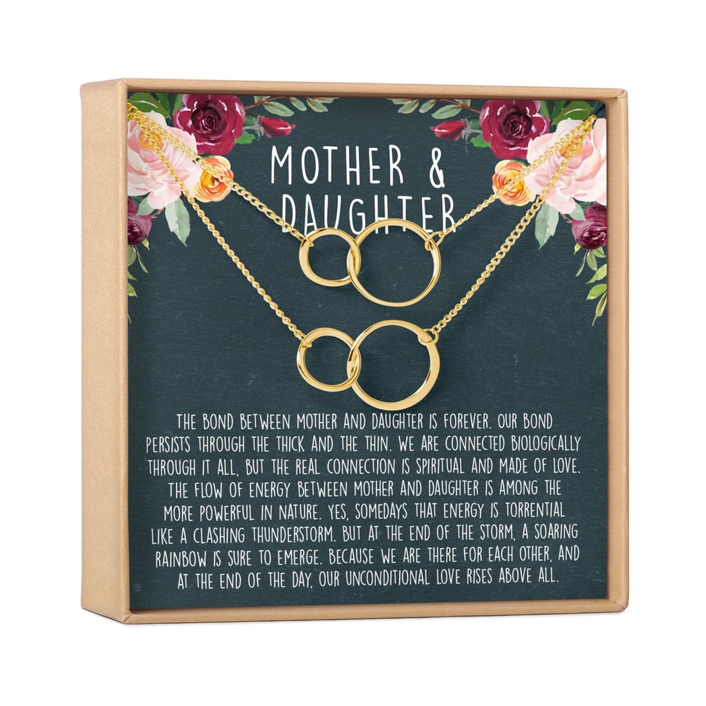 Receiving Gifts: Mother and Daughter Gift Necklace