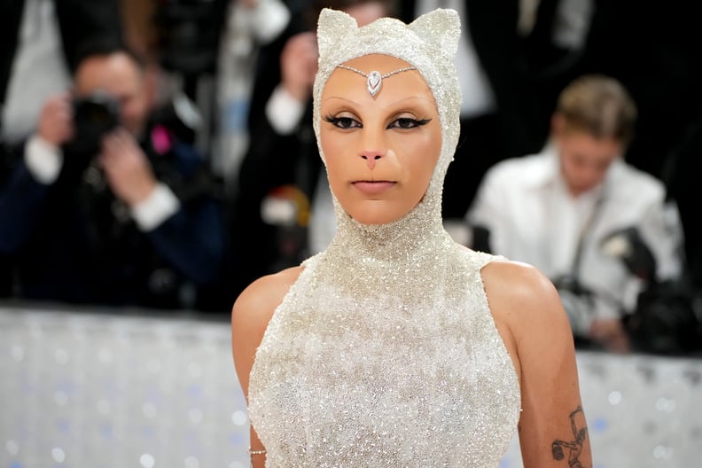 Doja Cat's Prosthetics Makeup at the Met Gala 2023 POPSUGAR Beauty