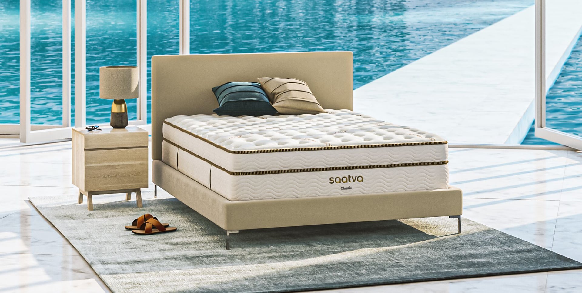 Saatva outlet king mattress
