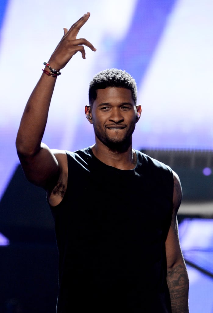 Pictured: Usher