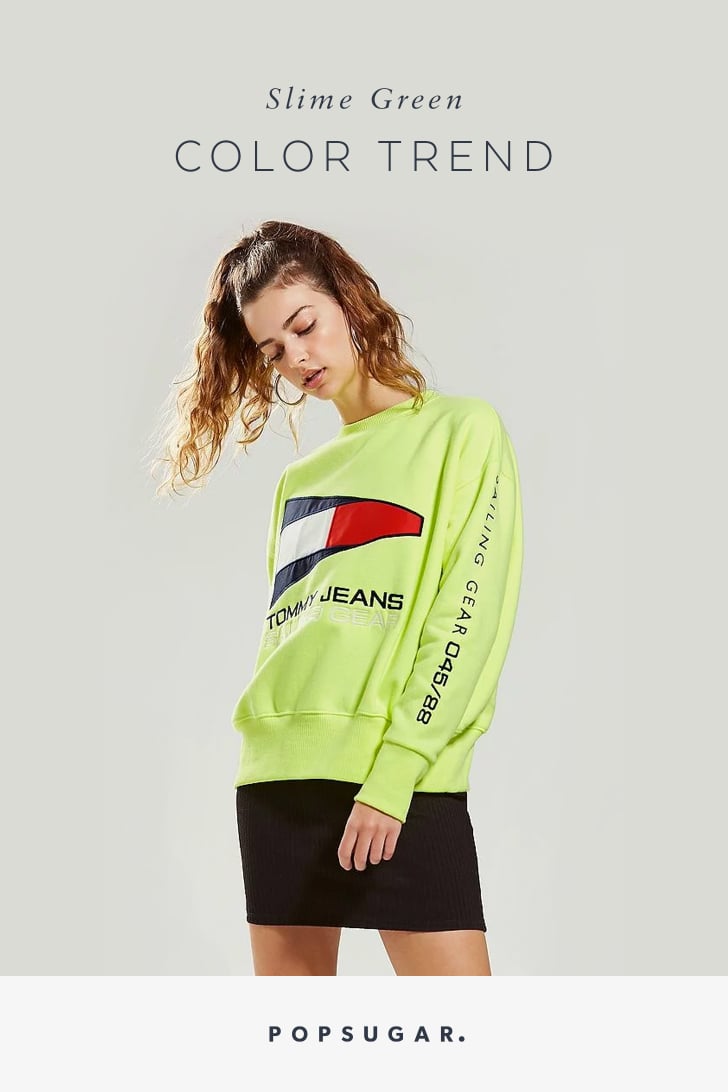 Slime Green Color Trend