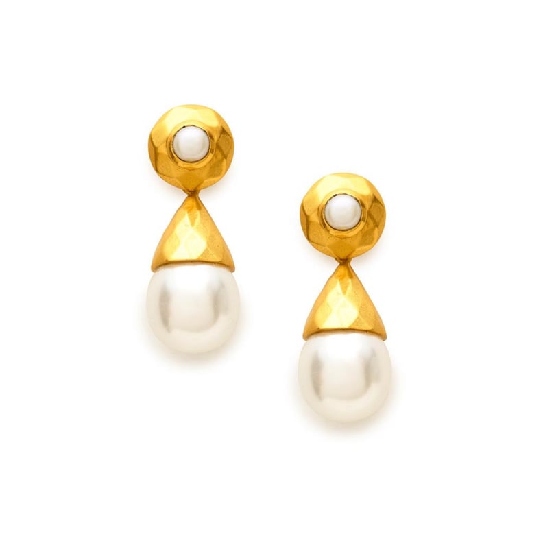 Julie Vos Savannah Pearl Drop Earring