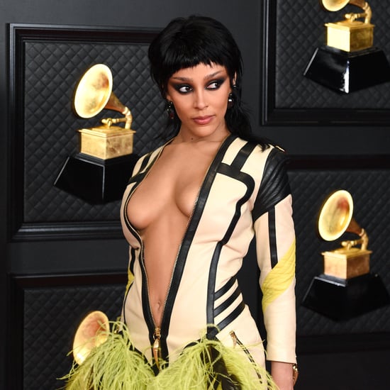 Doja Cat Wore a Mullet Haircut at the 2021 Grammys