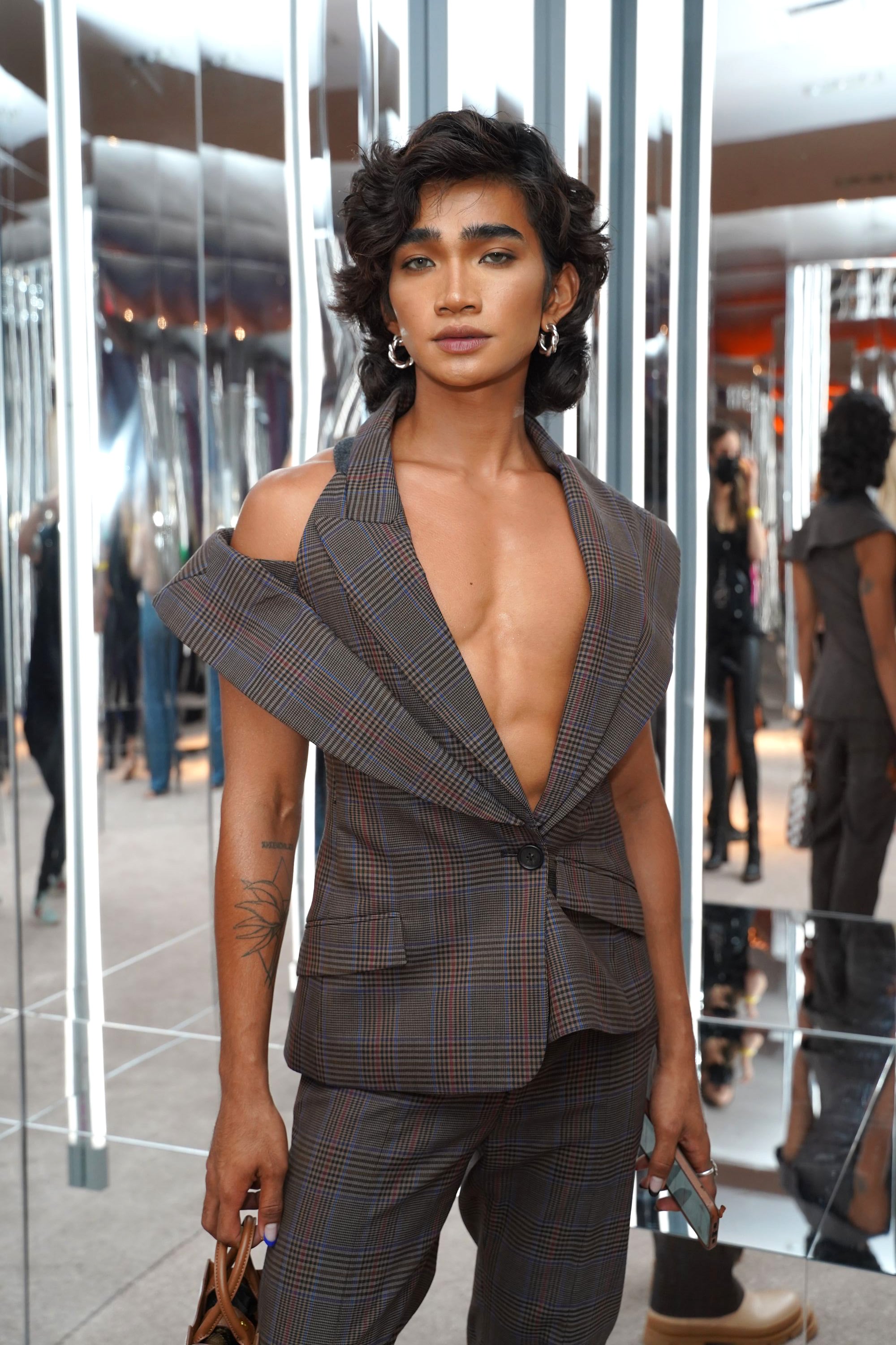NEW YORK, NEW YORK - SEPTEMBER 09: Bretman Rock attends the REVOLVE Gallery NYFW Presentation And Pop-up at Hudson Yards on September 09, 2021 in New York City. (Photo by Sean Zanni/Getty Images for REVOLVE)