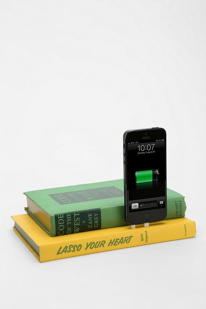 Vintage Book iPhone Dock