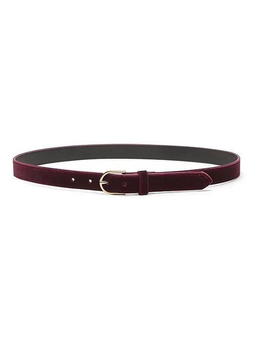 Velvet Trouser Belt