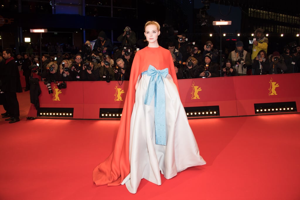Elle Fanning Valentino Dress at Berlin Film Festival 2018