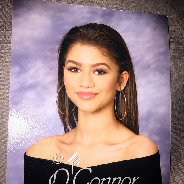 When She Completely Slayed Her Senior Portrait | Zendaya's ...