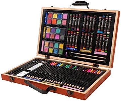 Darice 80-Piece Deluxe Art Set