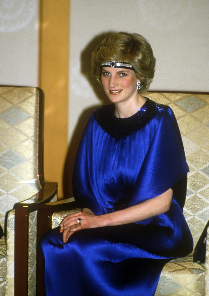 Princess Diana Wears Japanese Designer Yuki Torimaru in Japan