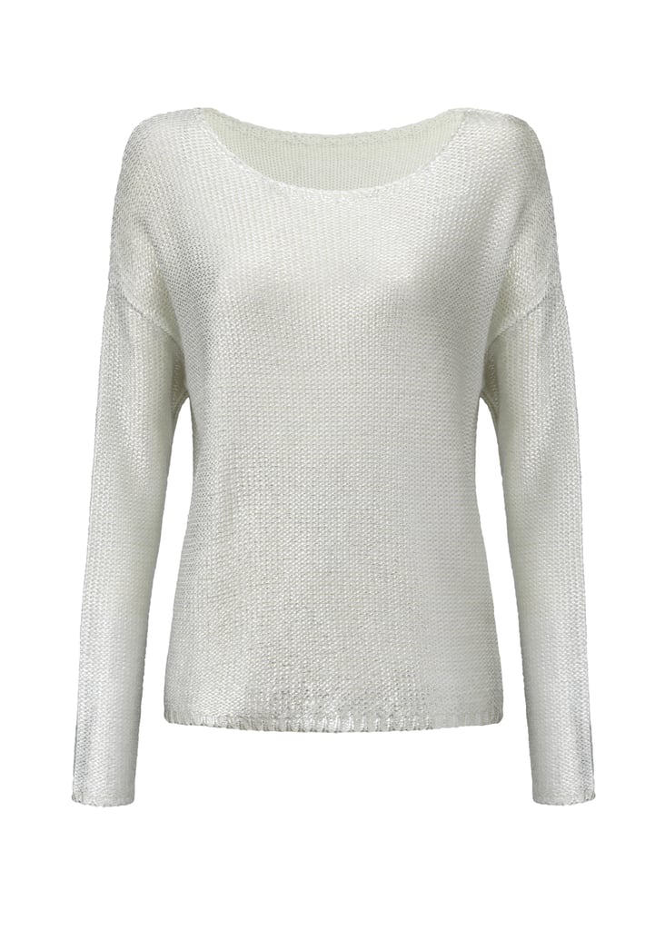 Metallic Sweater ($40) | Karlie Kloss Mango Campaign April 2016 ...