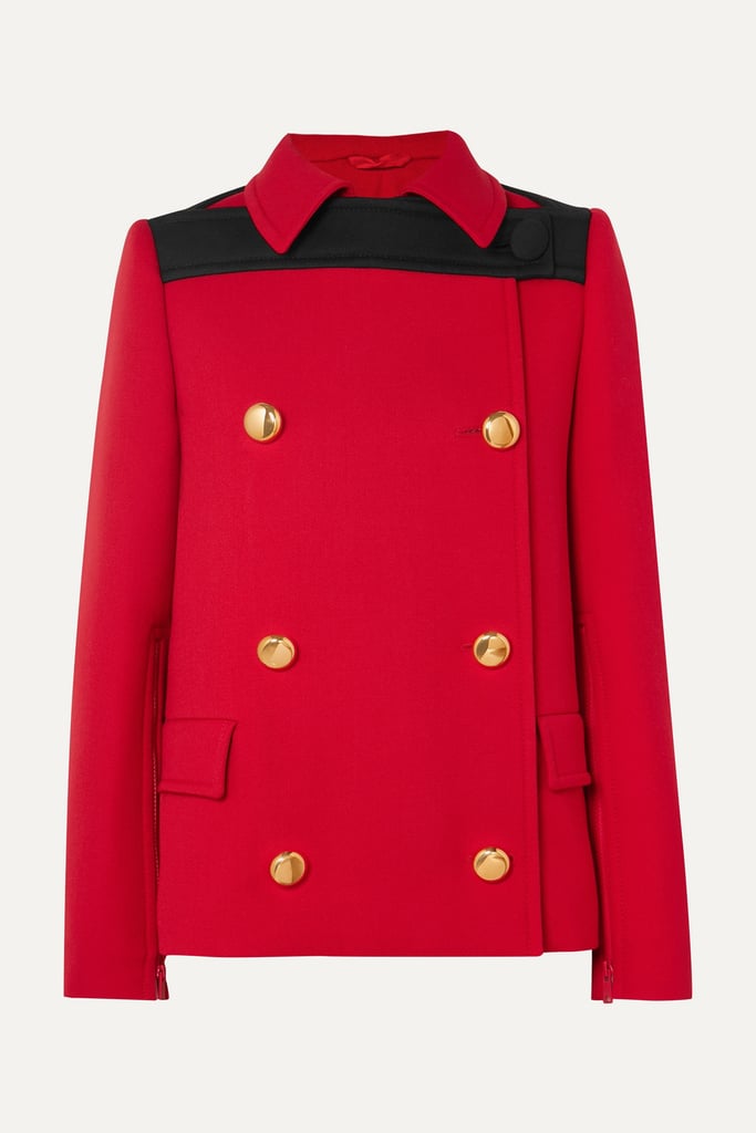 Prada Double-Breasted Wool Coat