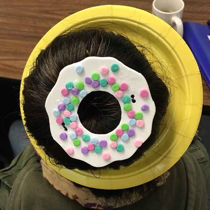Vanilla Doughnut | Crazy Hair Day Ideas For Your Kids' School Spirit ...