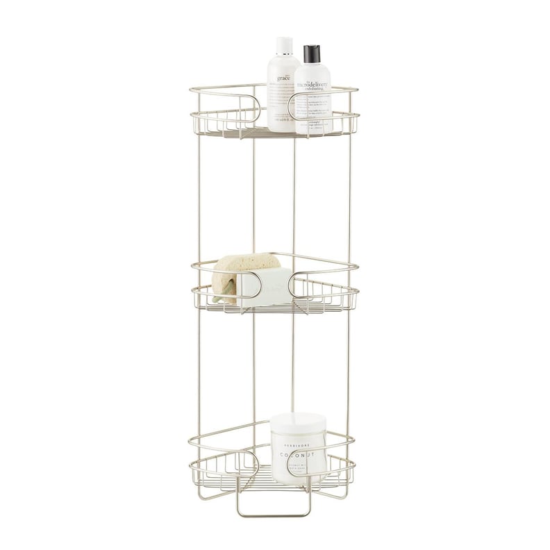 iDesign Everett 3 Tier Shower Shelf Organizer - Satin