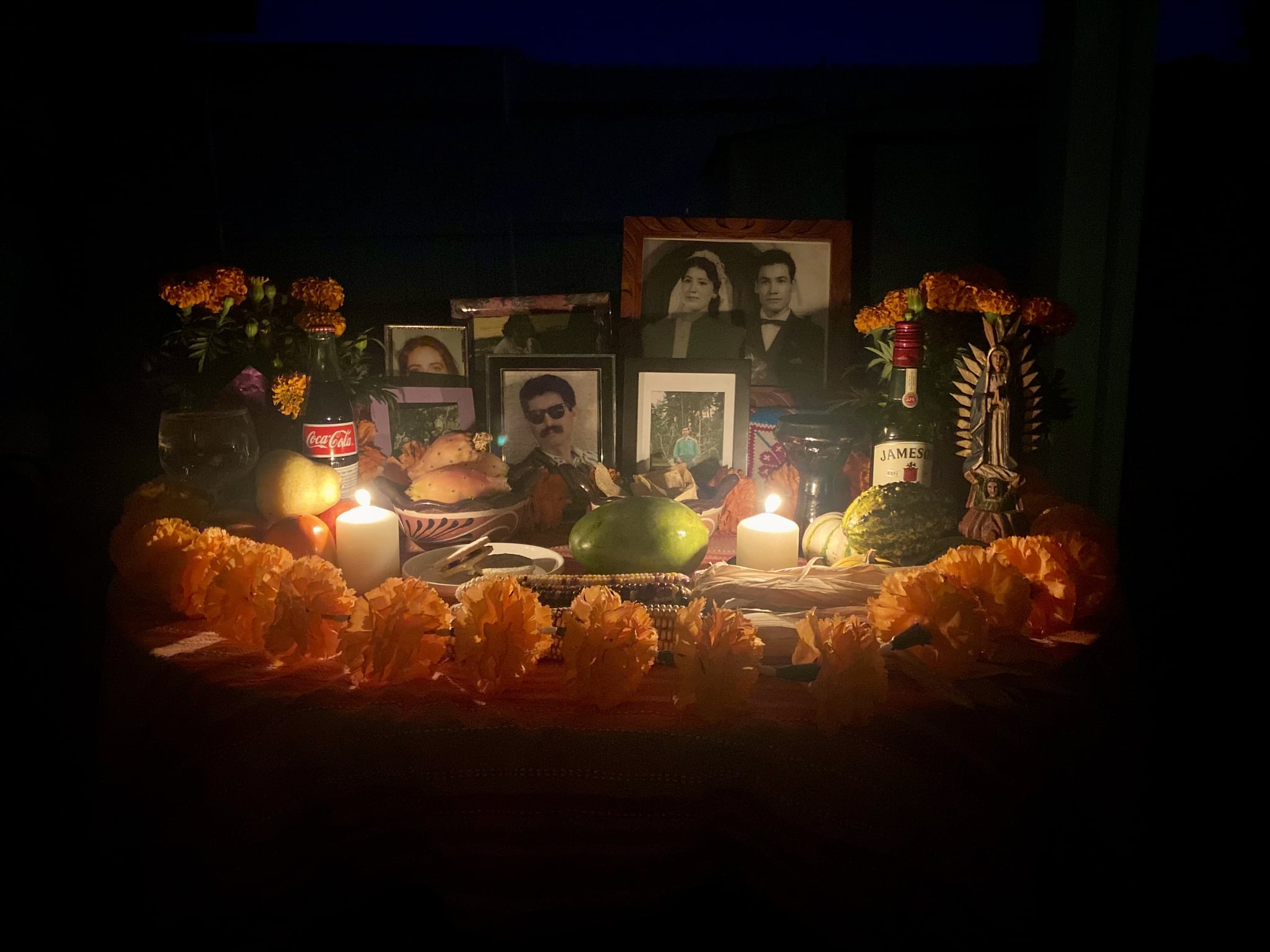 Ofrendas by Yvette Montoya feature Coca-Cola and Jameson
