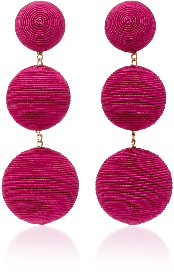 Rebecca de Ravenel Classic Silk Corded Clip Earrings