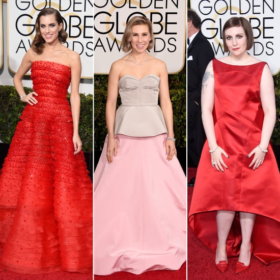 Girls Cast at the 2015 Golden Globes