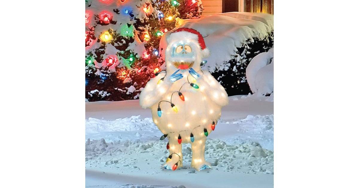 Abominable Snowman Pre Lit Christmas Yard Art The North Pole Has