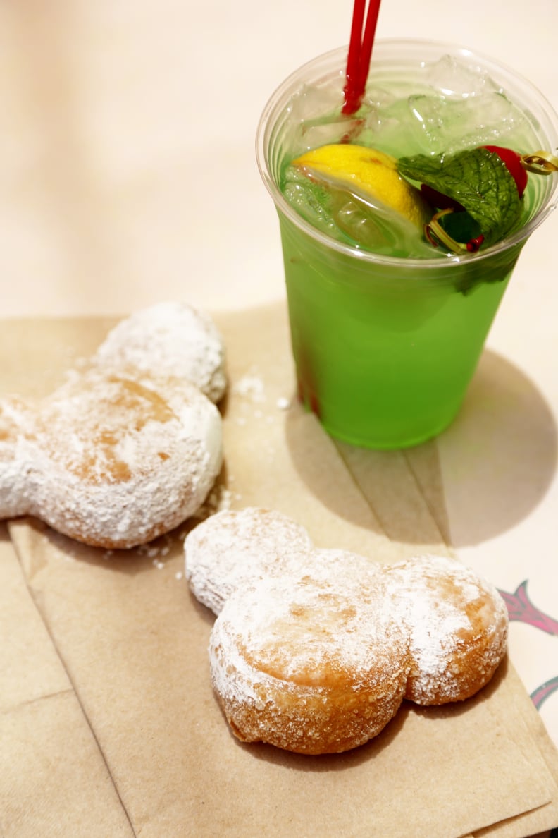 Mickey Beignets and Mint Julep