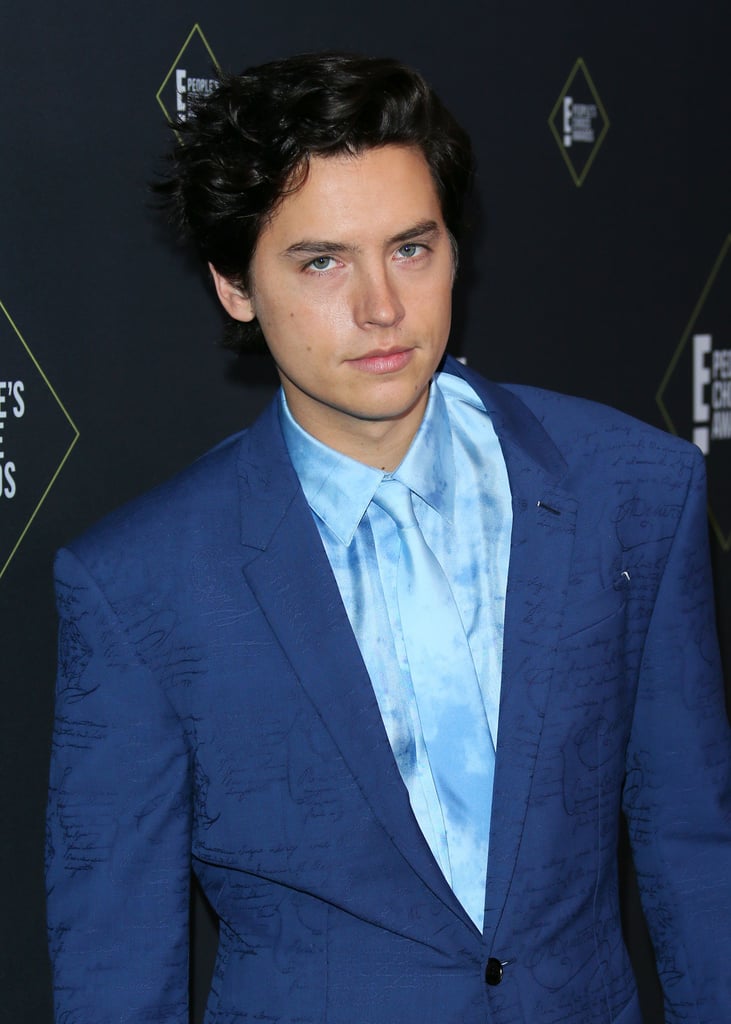 Cole Sprouse's Blue Suit at the 2019 People's Choice Awards