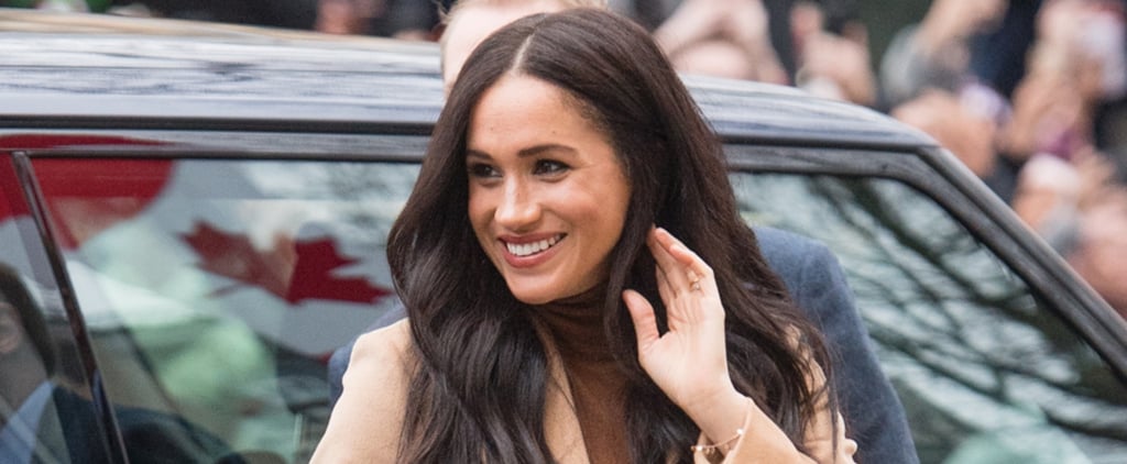 Meghan Markle's Tonal Brown Look at Canada House 2020