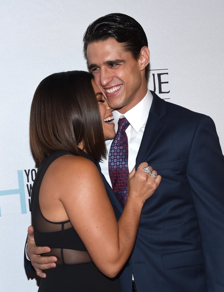 Gina Rodriguez and Joe LoCicero at Young Women's Honors Gala