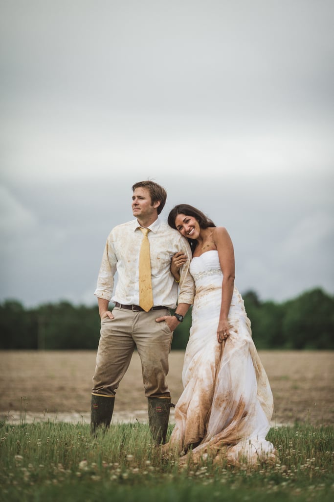 Muddy Trash-the-Dress Shoot