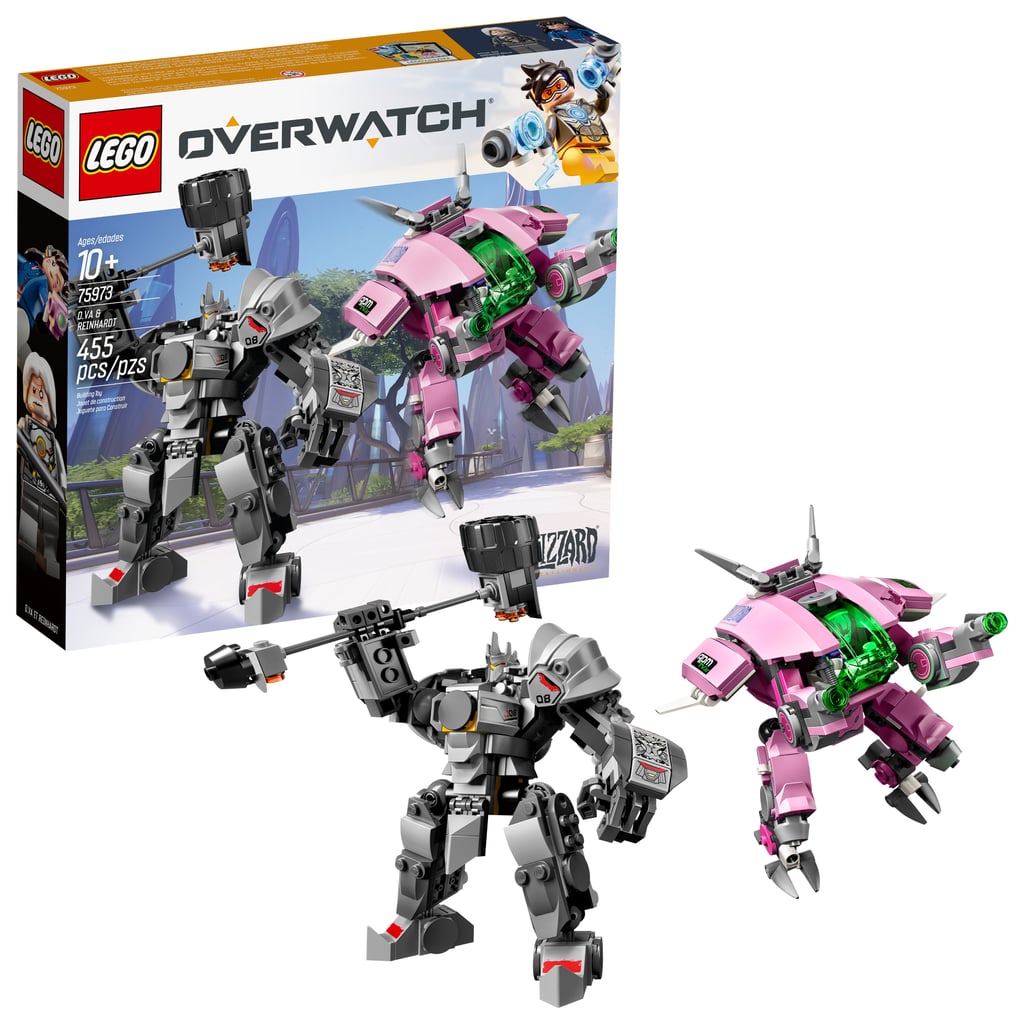 Lego Overwatch D.Va and Reinhardt