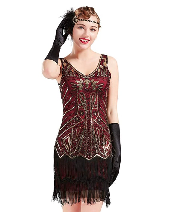 ArtiDeco 1920s Flapper Dress