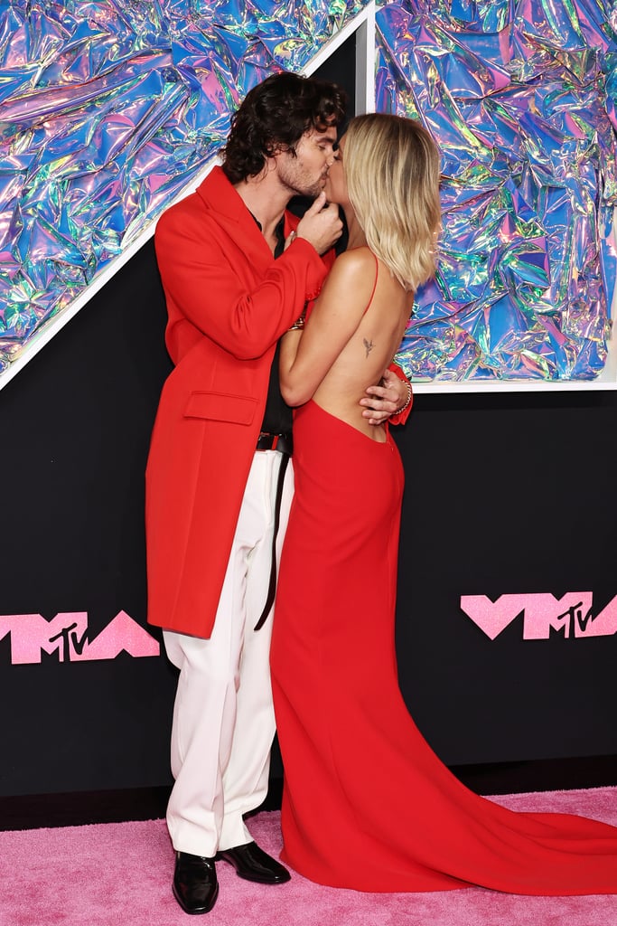 Kelsea Ballerini and Chase Stokes at 2023 VMAs