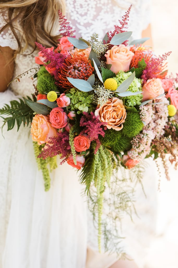 Colorful Lake Tahoe Wedding