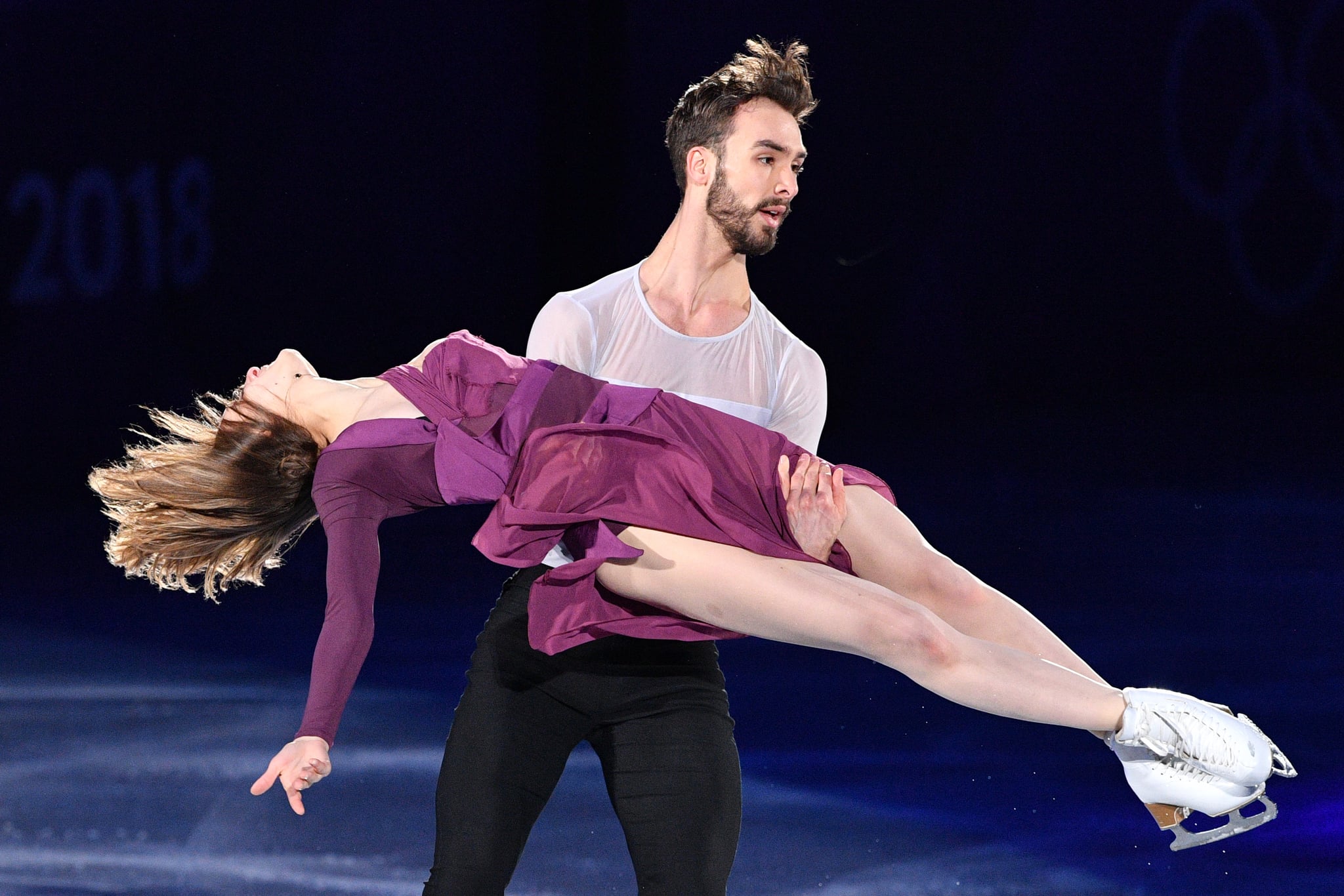 French ice dancers olympic 8 Olympic