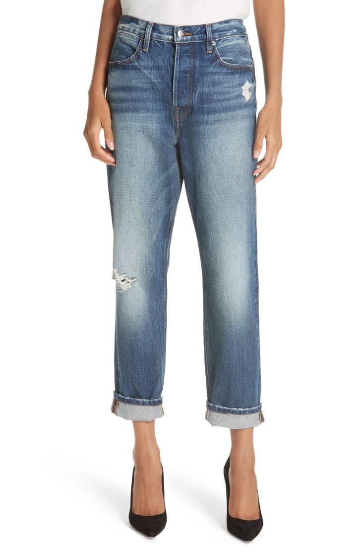 Frame Le Pegged Cuffed Crop Jeans | Best Deals From Nordstrom Sale 2019 ...